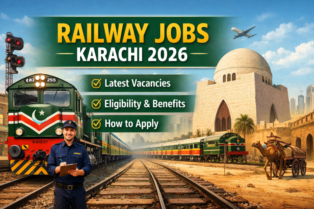 Railway Jobs Karachi 2026 – Latest Pakistan Railway Vacancies | How to Apply