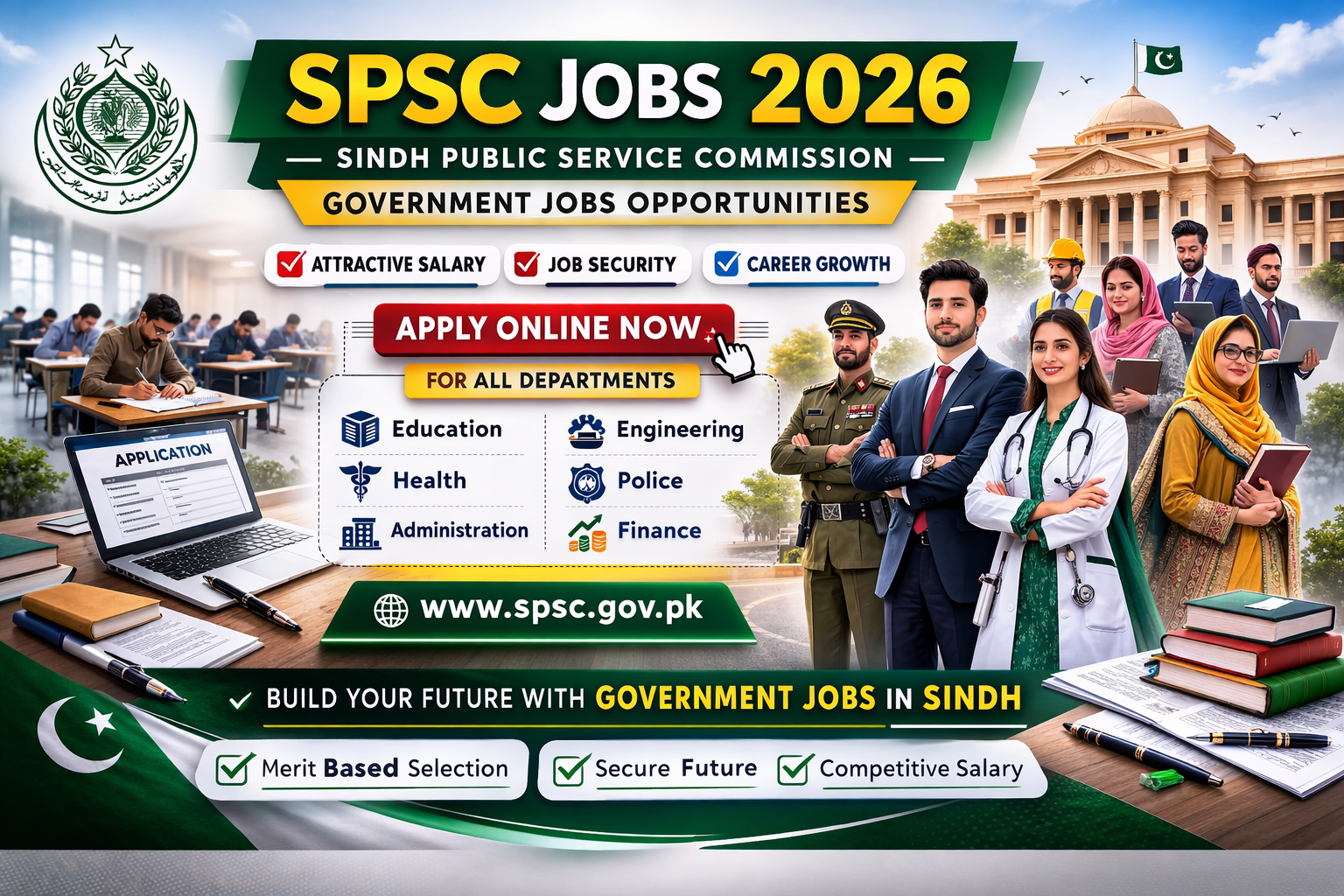 SPSC Jobs 2026 – Latest Recruitments | Full Apply Procedure