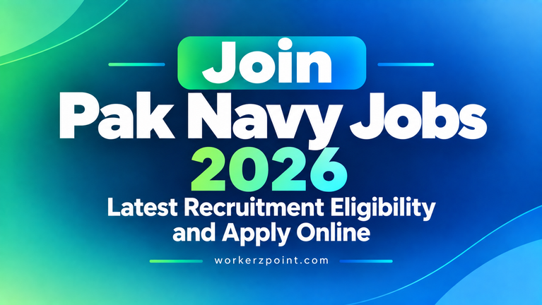 Join Pak Navy Jobs 2026 Latest Recruitment Eligibility and Apply Online
