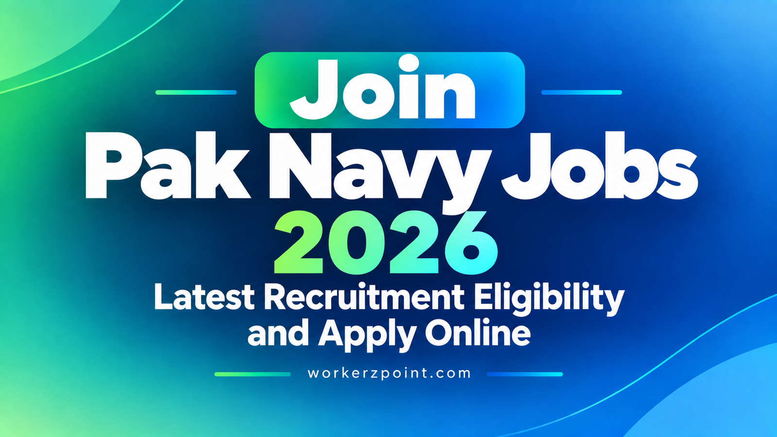 Join Pak Navy Jobs 2026 Latest Recruitment Eligibility and Apply Online