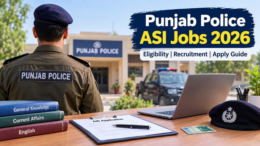 Punjab Police ASI Jobs 2026 recruitment and eligibility guide