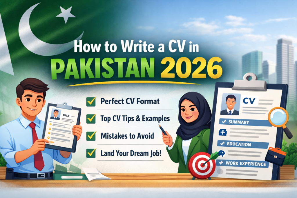 How to Write a CV in Pakistan – Step-by-Step for Job Success