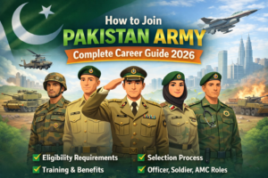 How to Join Pakistan Army - Complete Career Guide 2026