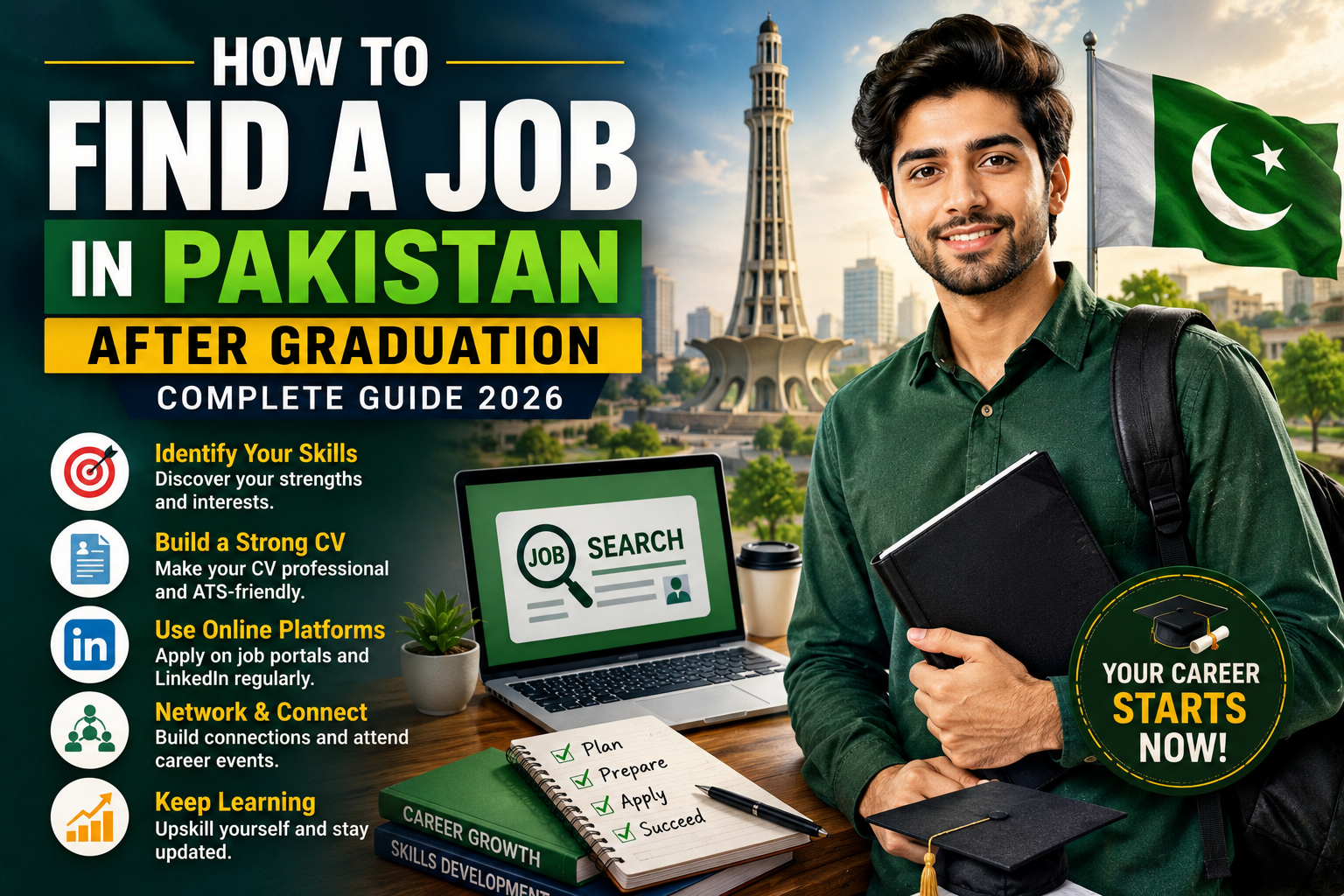 How to Find a Job in Pakistan After Graduation – Complete Guide 2026
