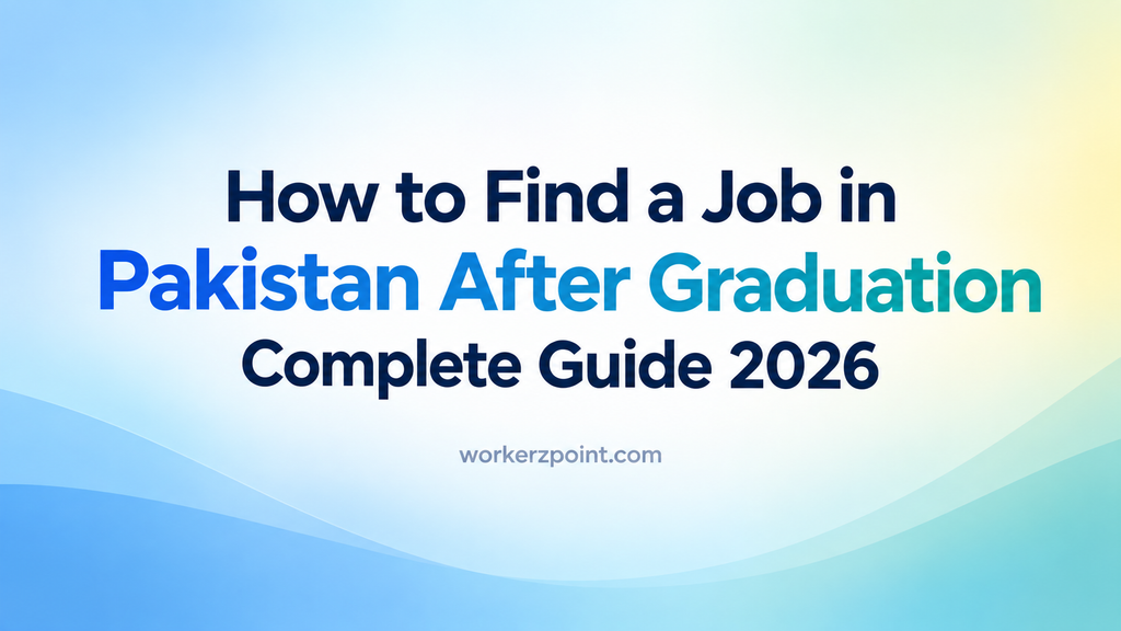 How to Find a Job in Pakistan After Graduation Complete Guide 2026